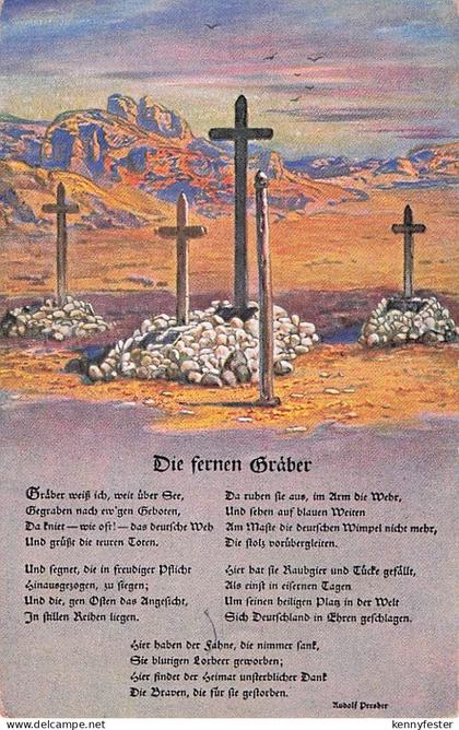 Die fernen Gräber - Kolonialkriegerdank
