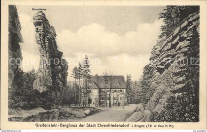 Ehrenfriedersdorf Erzgebirge Greifenstein Berghaus Kreuzfelsen