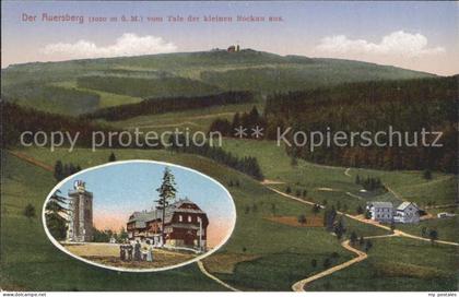 Auersberg Wildenthal Aussichtsturm Unterkunftshaus Tal der kleinen Bockau