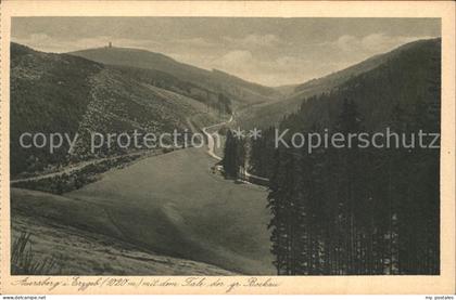 Auersberg Wildenthal Tal der grossen Bockau Aussichtsturm Unterkunftshaus Erzgeb