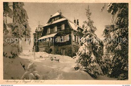 Auersberg Wildenthal Unterkunftshaus Auersberg