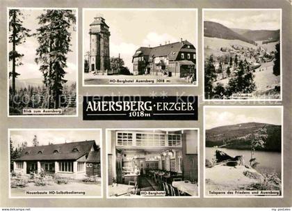 Wildenthal Eibenstock Auersberg HO Berghotel Auersberg Panorama HO Selbstbedienu