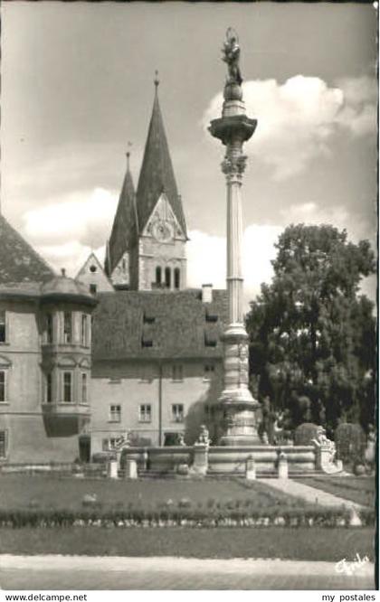 Eichstaett Oberbayern Eichstaett Saeule Platz x 1963