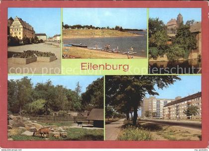 Eilenburg Markt Naherholungsgebiet Sorbenburg Tierpark Ost Vorstadt