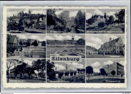 Eilenburg Schloss Sorbenturm Rathaus Kaserne Torgauer Bruecke