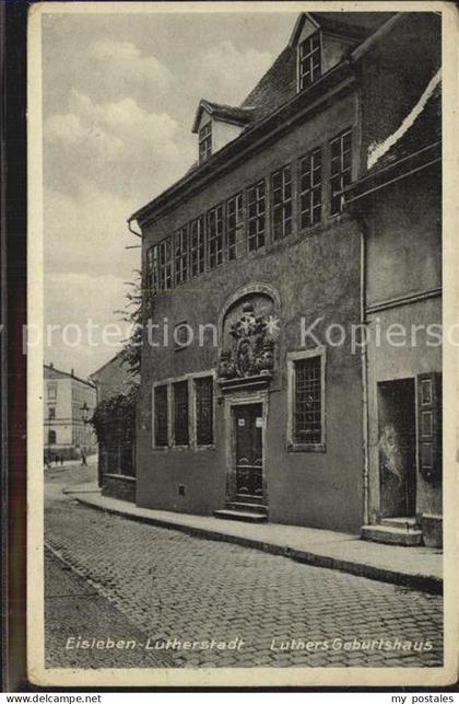 Eisleben Luthers Geburtshaus