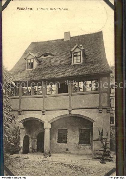 Eisleben Luthers Geburtshaus