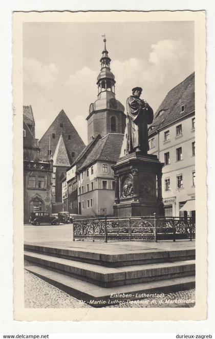Eisleben - Lutherstadt old postcard posted 1942 b211110