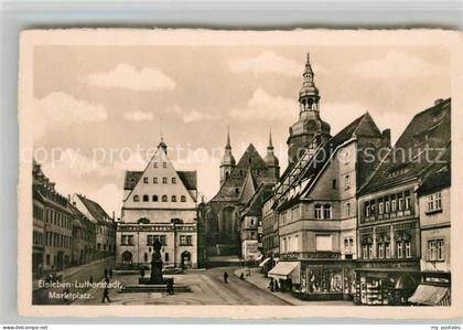 Eisleben Marktplatz