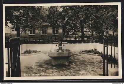 AK Eislingen, Blick auf die Barbarossaquelle