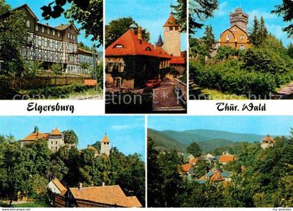 Elgersburg Reichsbahn-Erholungsheim Schloss-Elgersburg Hohe-Warte