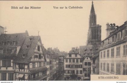 (318) AK Straßburg, Strasbourg, Elsass, Münster 1910er