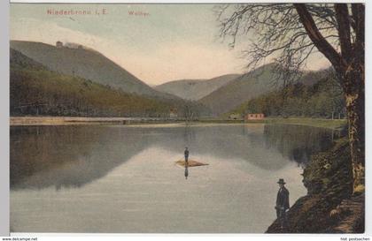 (4707) AK Bad Niederbronn, Elsass, Niederbronn-les-Bains, Weiher 1910