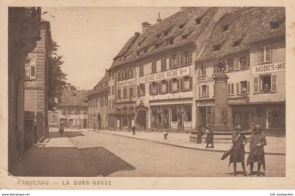 (850) AK Haguenau, Hagenau, Elsass, Burggasse 1925