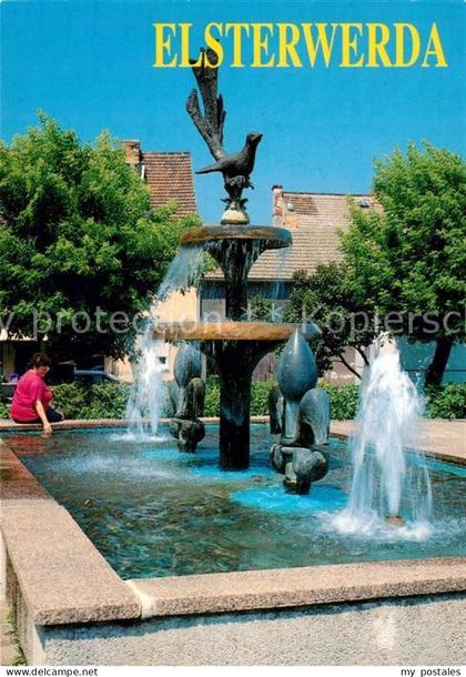 Elsterwerda Elsterbrunnen Marktplatz