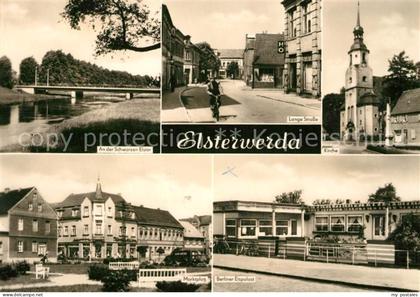 Elsterwerda Kirche Lange Strasse Berliner Eispalast Marktplatz