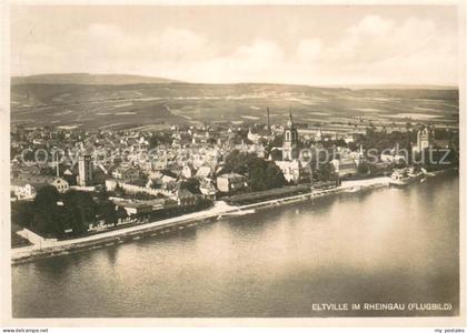 Eltville Rhein Fliegeraufnahme