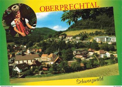 Oberprechtal Elzach Elztal BW Panorama Erholungsort Trachten Schwarzwald