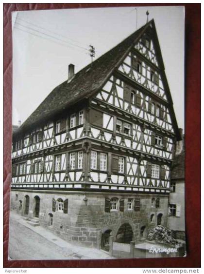 Eppingen - Fachwerkhaus Kirchgasse