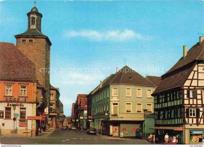 Eppingen Pfeiferturm Altstadt Fachwerkhaeuser
