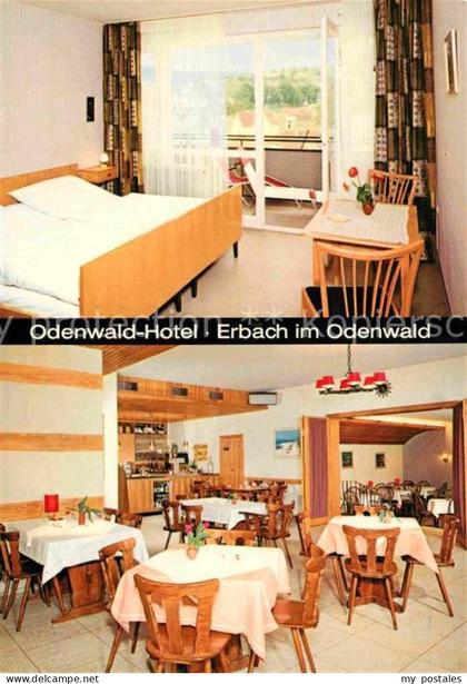 Erbach Odenwald Odenwald Hotel Gaestezimmer Gaststube