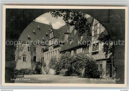 Erbach Odenwald Schlosshof