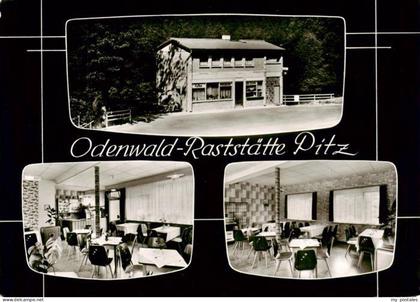 Schoennen Erbach Odenwald Odenwald Raststaette Pitz Gastraeume