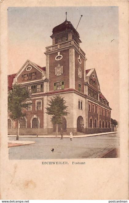 Deutschland - Eschweiler (NW) Postamt. Verlag Jacob Krapohl Mönchengladbach Bismarckstra. 69