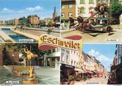 Eschweiler  Rheinland Indestrasse Am Markt Skulpturen Grabenstrasse