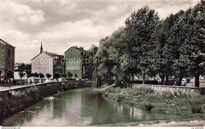 Eschweiler  Rheinland Ortspartie mit Kanal