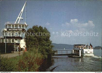 Essen Ruhr Baldeneysee Personenschiff Stadt Essen
