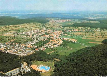 Schoellbronn Ettlingen BW Fliegeraufnahme