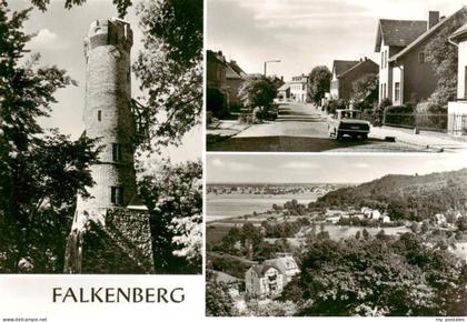 Falkenberg Mark Aussichtsturm Strassenpartie Panorama