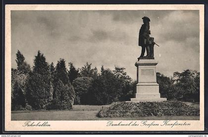 AK Fehrbellin, Denkmal des Grossen Kurfürsten