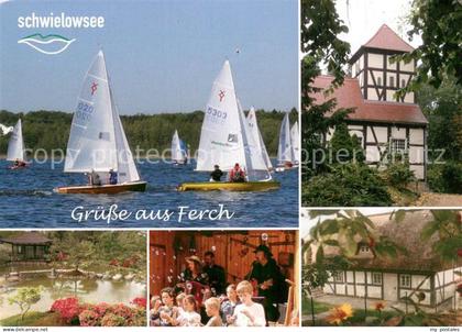 Ferch Regatta am Schwielowsee Teich Kindertheater Fachwerkhaus