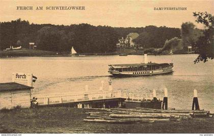 Ferch Schwielochsee Brandenburg Dampferstation