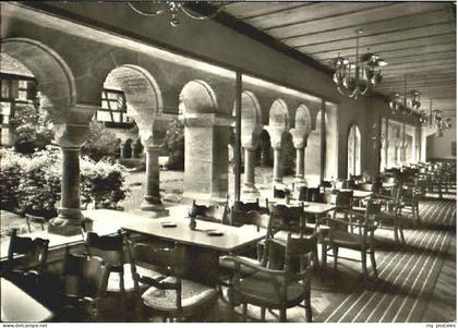 Feuchtwangen Cafe Kreuzgang x 1960