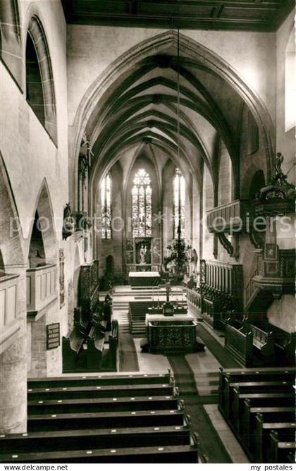 Feuchtwangen Stiftskirche Innenansicht