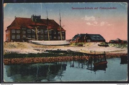 AK Hamburg-Finkenwerder, Seemanns-Schule