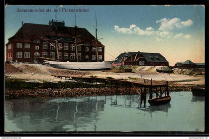 AK Hamburg-Finkenwerder, Seemanns-Schule