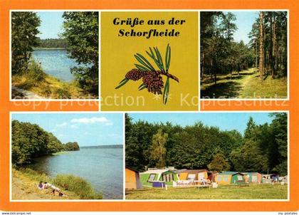 Schorfheide Grossvaetersee Campingplatz Werbellinsee