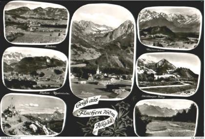 Fischen Allgaeu Fischen Burg  x 1964