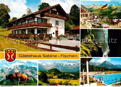Fischen Allgaeu Gaestehaus Sabine-Fischen Breitachklamm