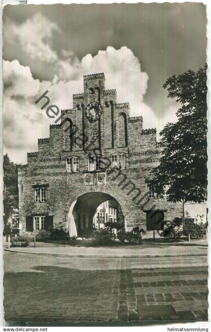 Flensburg Nordertor - Foto-Ansichtskarte - Verlag Th. Thomsen Flensburg