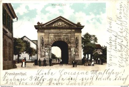 Frankenthal Pfalz - Wormser Thor