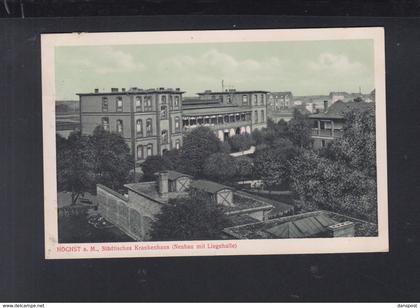 Dt. Reich AK Höchst a. M. Stadtisches Krankenhaus 1906