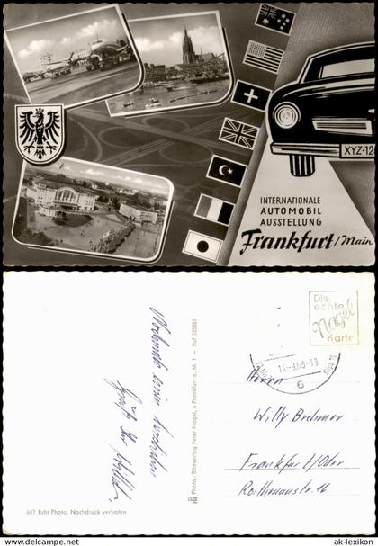 Frankfurt am Main MB: Flughafen, Internationale Automobil Ausstellung 1963