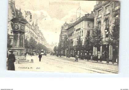 Frankfurt Main Frankfurt am Main Zeil um 1910