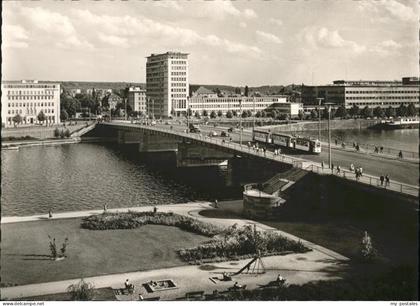 Frankfurt Main Friedensbruecke Main