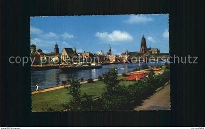 Frankfurt Main Partie am Main